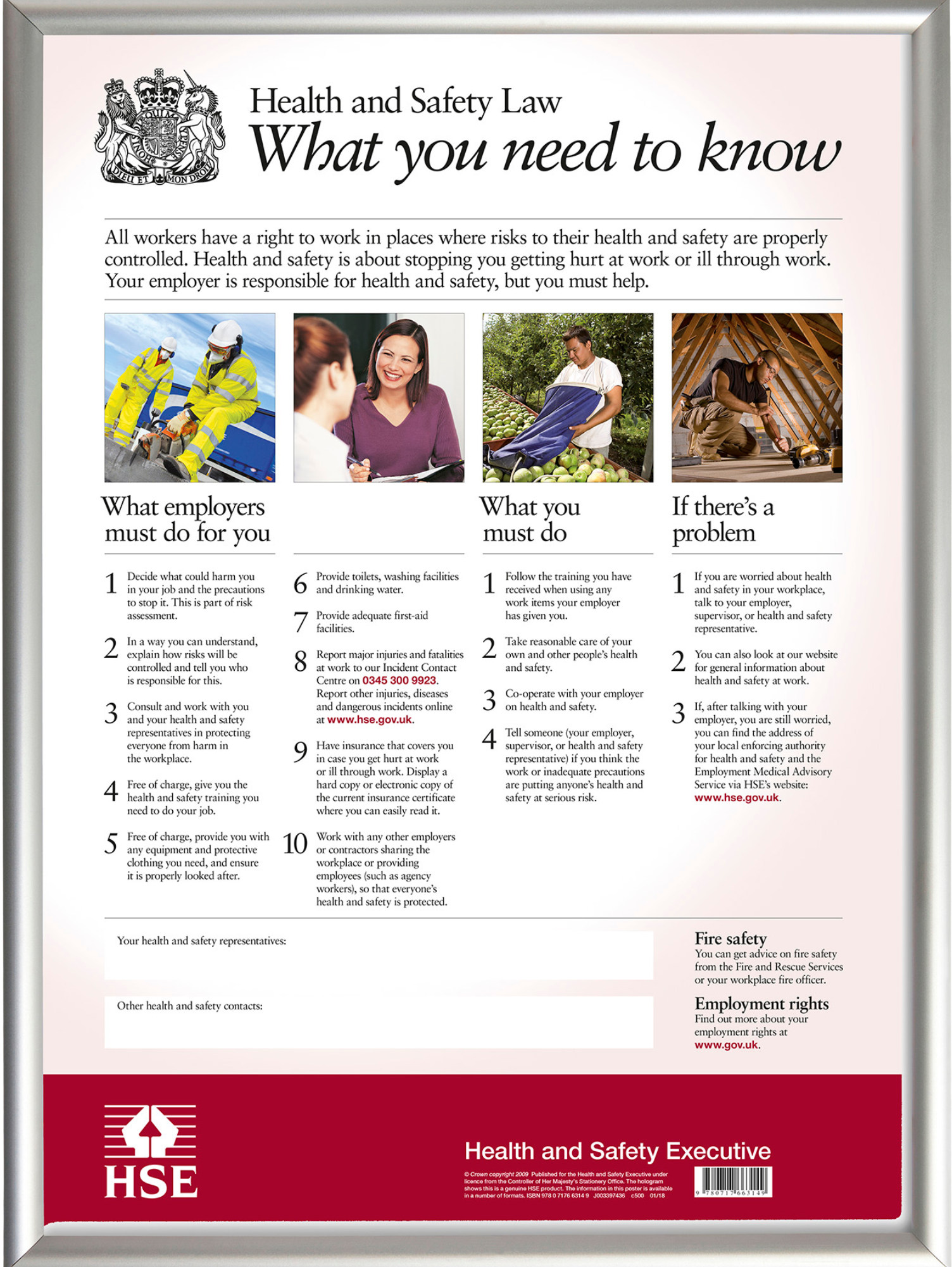 Health And Safety Law What You Need To Know HSE Books Health And Safety Law What You Need To Know HSE Books